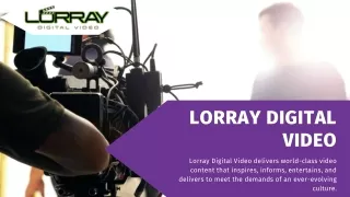 Tips on Video Production Services - Lorray Digital Video