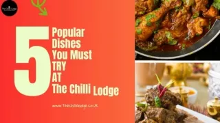 The Chili Lodge | indian restaurant near me | indian restaurant in sheffield