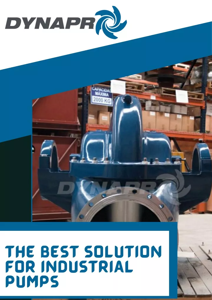 the best solution for industrial pumps