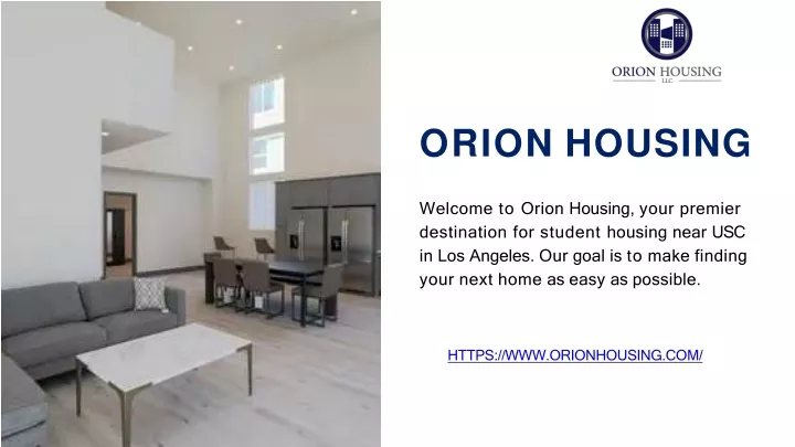 orion housing