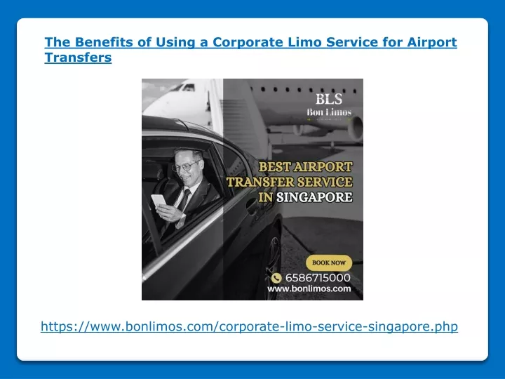 the benefits of using a corporate limo service