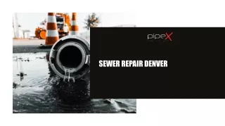 PipeX Offers Expert Sewer Repair Denver Services