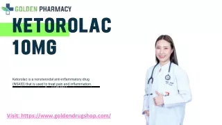 Get Ketorolac 10mg Online - Convenient and Affordable