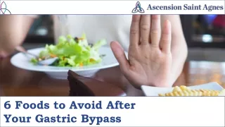 Post-Gastric Bypass Success: Avoid These Foods for Optimal Results