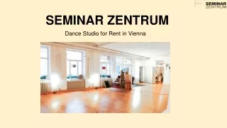 Dance Space for Rent in Vienna