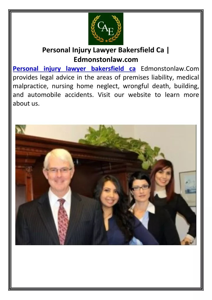 personal injury lawyer bakersfield