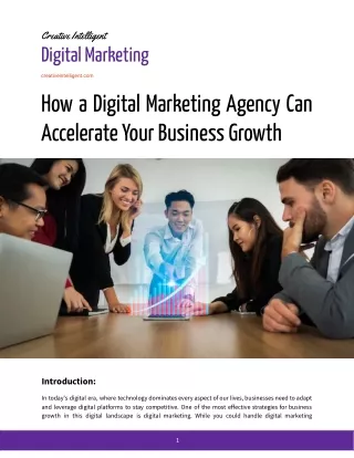 How a Digital Marketing Agency Can Accelerate Your Business Growth