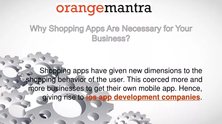 why shopping apps are necessary for your business