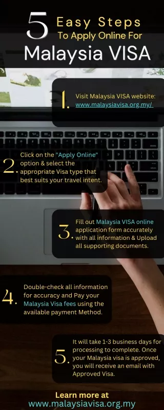 Apply Malaysia Visa Online in 5 Simple Steps