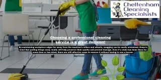 In Cheltenham, you have a wide range of options and carpet cleaning services ava