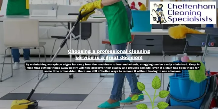 choosing a professional cleaning service