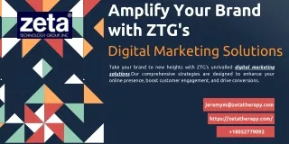 Amplify Your Brand with ZTG's digital marketing solutions