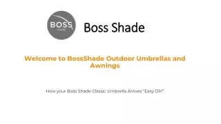 Cantilever umbrella | Boss Shade