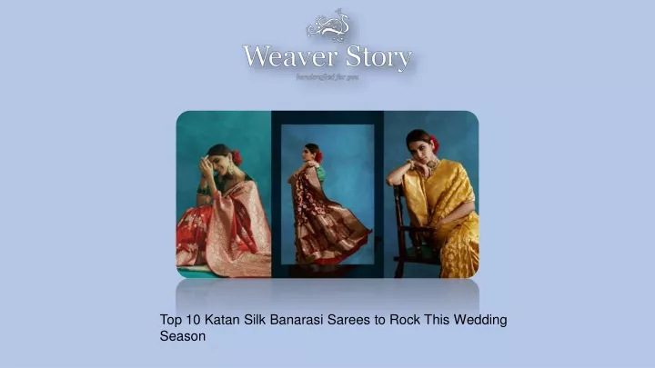 top 10 katan silk banarasi sarees to rock this