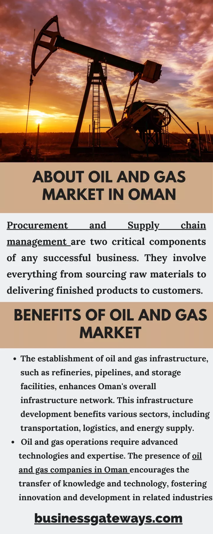 about oil and gas market in oman