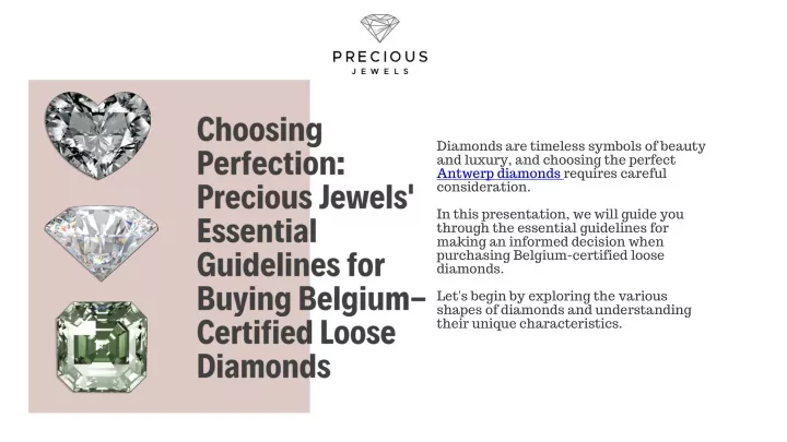 choosing perfection precious jewels essential