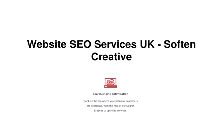 website seo services uk soften creative