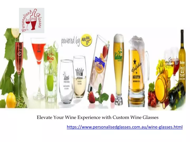 elevate your wine experience with custom wine