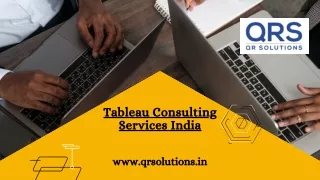 tableau consulting services india