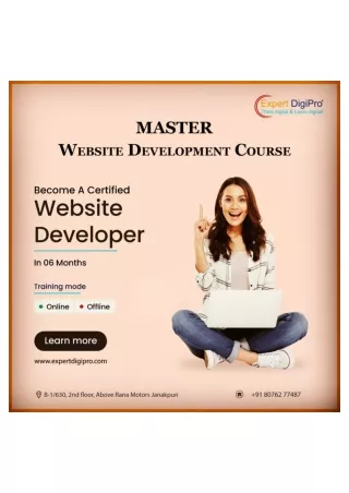 "Mastering Web Design: The Ultimate Course for Aspiring Website Designers"