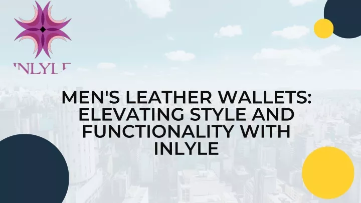 men s leather wallets elevating style