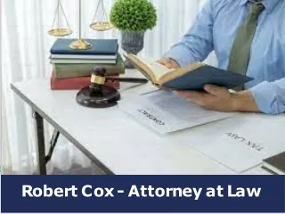 Robert Cox Memphis malpractice - Robert Cox at the law firm of Glassman