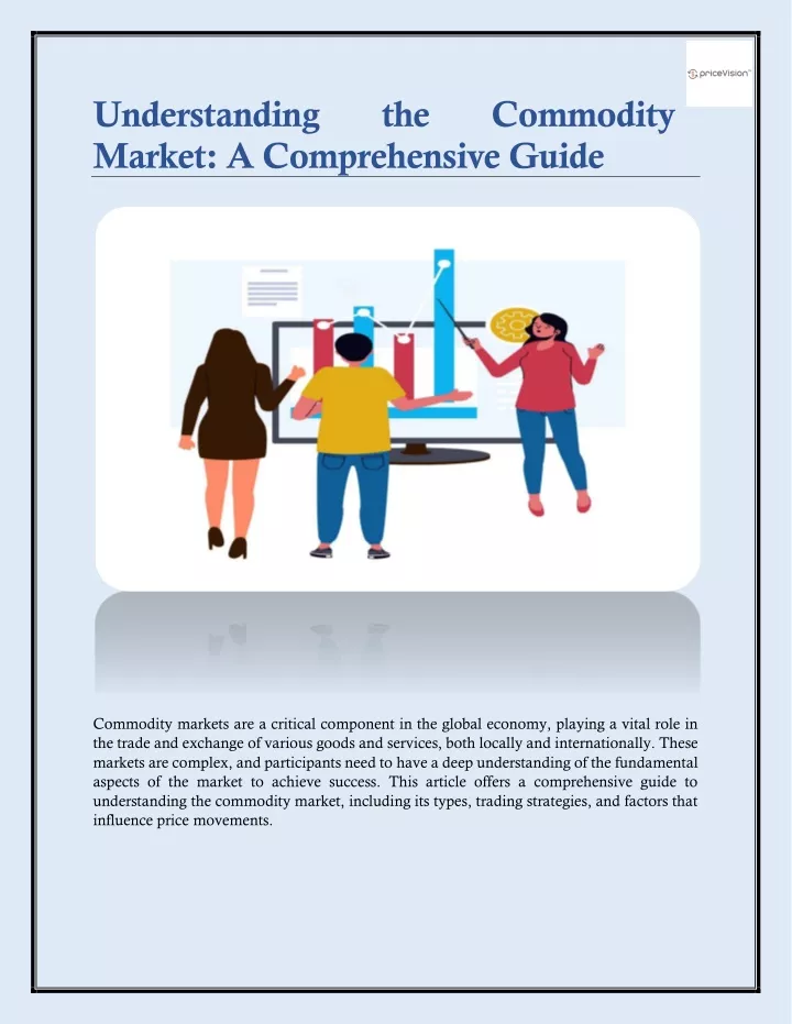 understanding market a comprehensive guide
