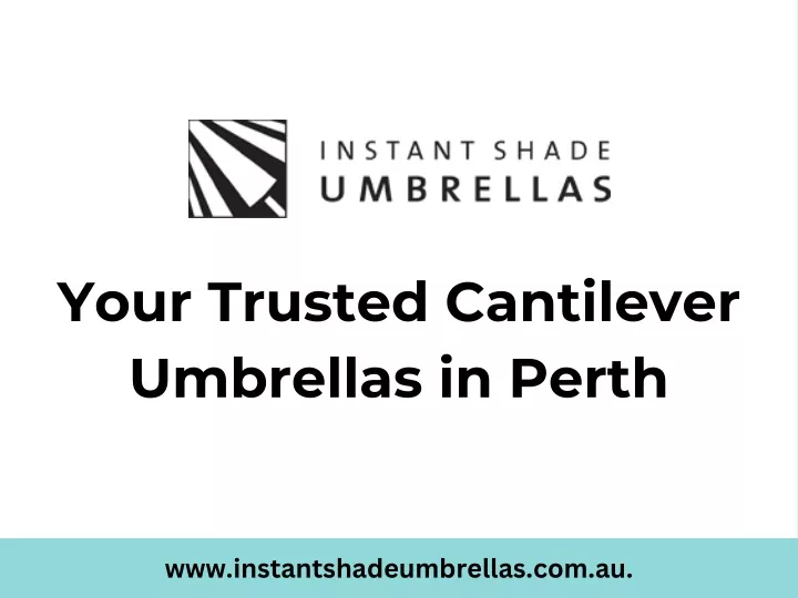 your trusted cantilever umbrellas in perth