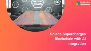 solana supercharges blockchain with ai integration