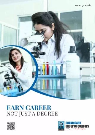 CGC Landran: BSc Biotechnology | The best college for BSc Biotechnology