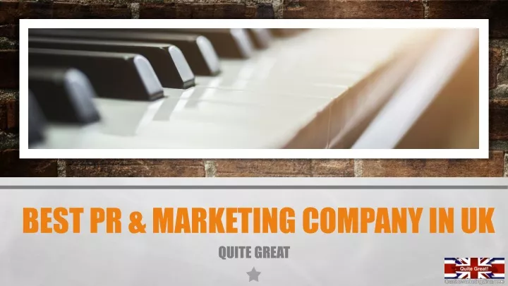 best pr marketing company in uk