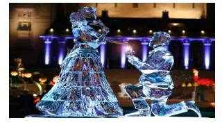 CREATING A FAIRYTALE ATMOSPHERE: USING ICE SCULPTURES IN THE WEDDING RECEPTION A