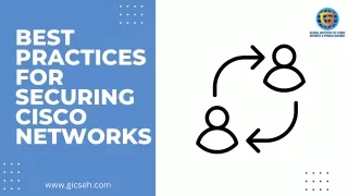 best practices for securing cisco networks