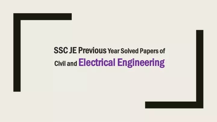 ssc je previous ssc je previous year solved