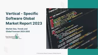 vertical specific software global market report