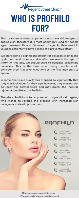 Who is profhilo for?