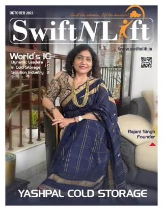 Industry Swiftnlift best business Magazine World 10 most dynamic Leaders in Cold