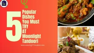 Moonlight Tandoori : 10% Discount on Orders Over £15 on collection only