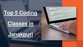 Best 5 coding classes in Janakpuri