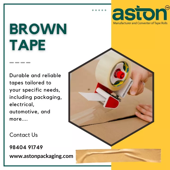 durable and reliable tapes tailored to your