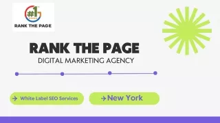 Rank The Page | Digital Marketing Agency New York