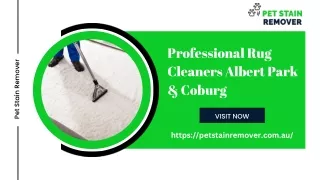 Professional Rug Cleaners Albert Park & Coburg