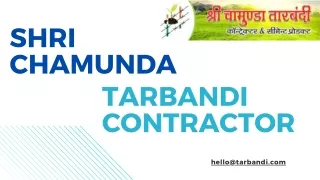 Cement Pole Mfc - Shri Chamunda Tarbandi Contractor