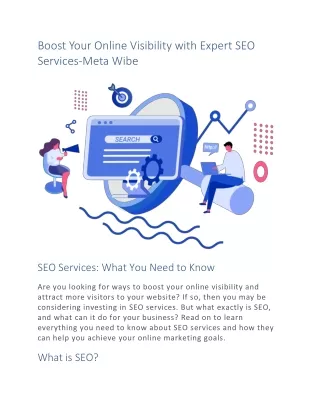 SEO SERVICES