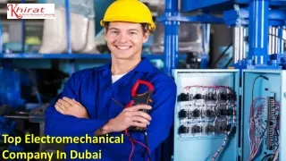 Top Electromechanical Company In Dubai