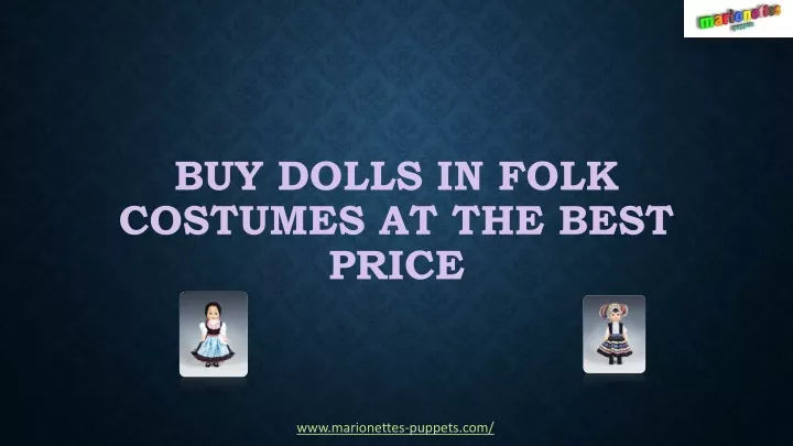 buy dolls in folk costumes at the best price
