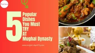 Mughal Dynasty | Food near me | Indian restaurant near me | Buffet near me