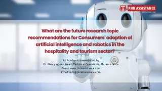 an academic presentation by