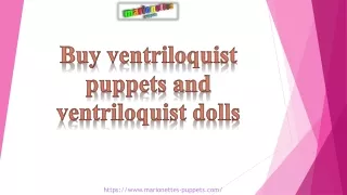 Buy ventriloquist puppets and ventriloquist dolls
