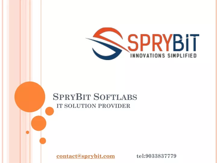 sprybit softlabs